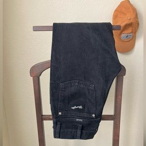 Black Wrangler’s silver tab